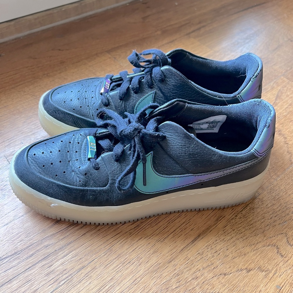 Nike Iridescent Platform Air Force 1